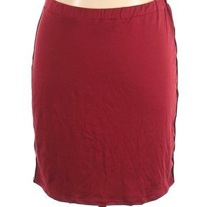 Joe Boxer, red mini skirt with stripes, XL